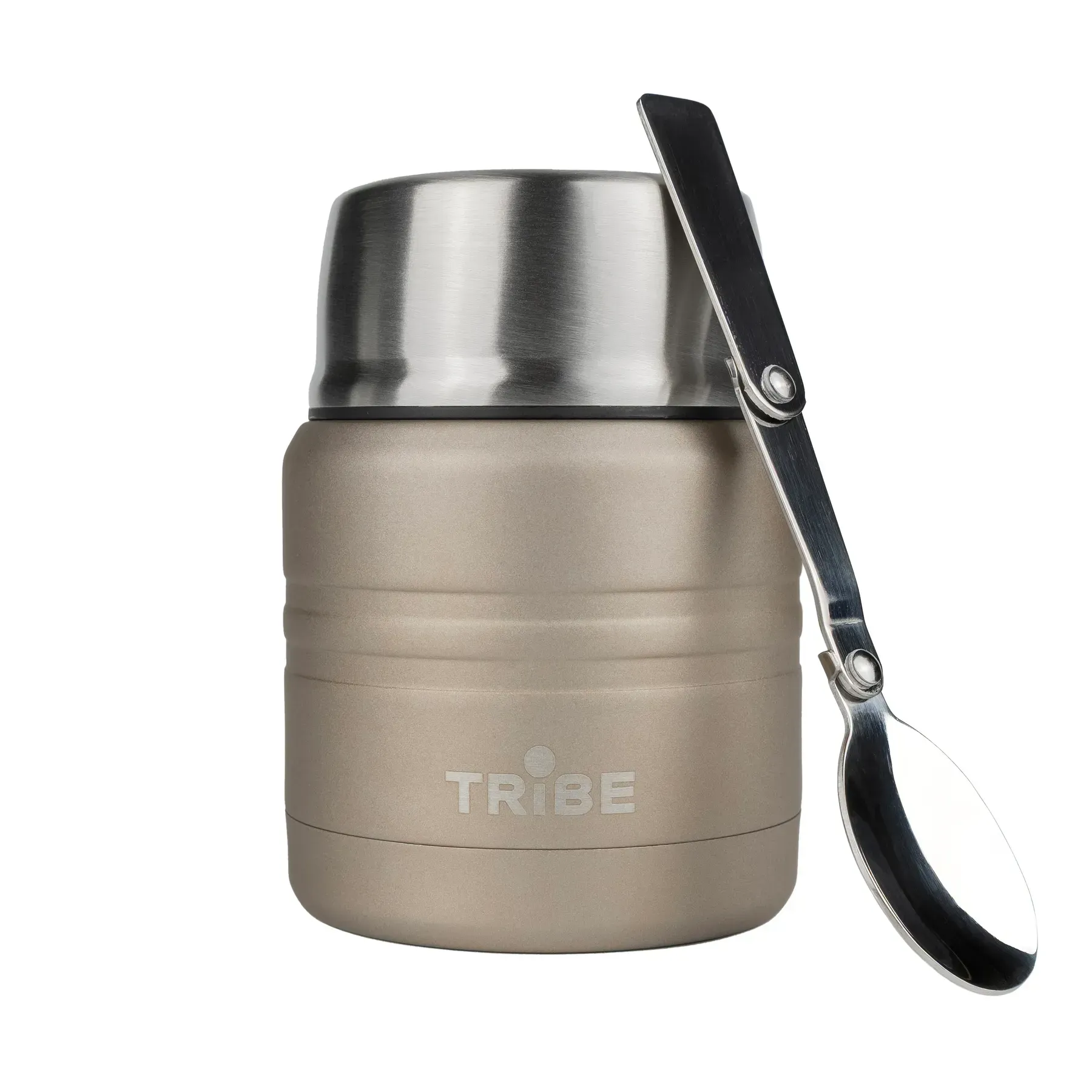 Термос пищевой Tribe Food Jar 0,35 л (T-DE-0021-beige)