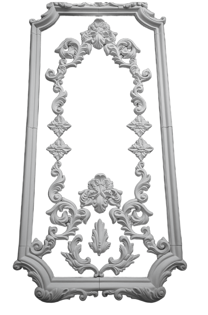 Рамка декоративная гипсовая 1440/700 мм (29031665)