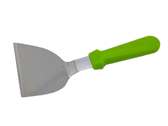 Лопатка кухонная изогнутая шпатель из нержавеющей стали/пластиковая ручка L 25 см/8,5x10 см (20261) Лопатка кухонная изогнутая шпатель из нержавеющей стали/пластиковая ручка L 25 см/8,5x10 см (20261)