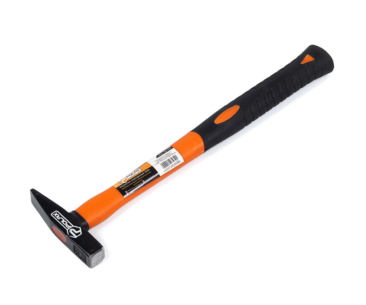 Молоток слесарный Polax c ручкой из стекловолокна 100 г (36-015)