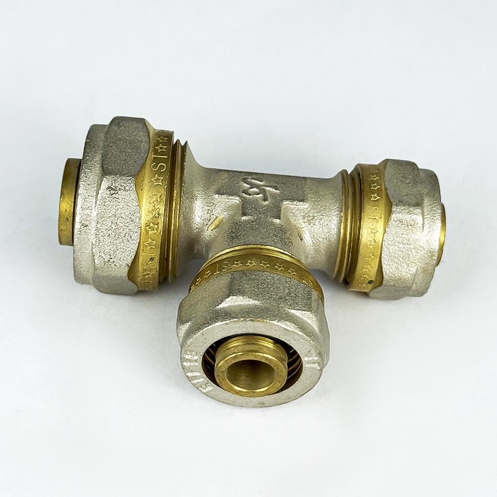 Трійник прохідний SANTAN з проточкою 20х16х16 (25617484) - фото 3 Трійник прохідний SANTAN з проточкою 20х16х16 (25617484) - фото 3