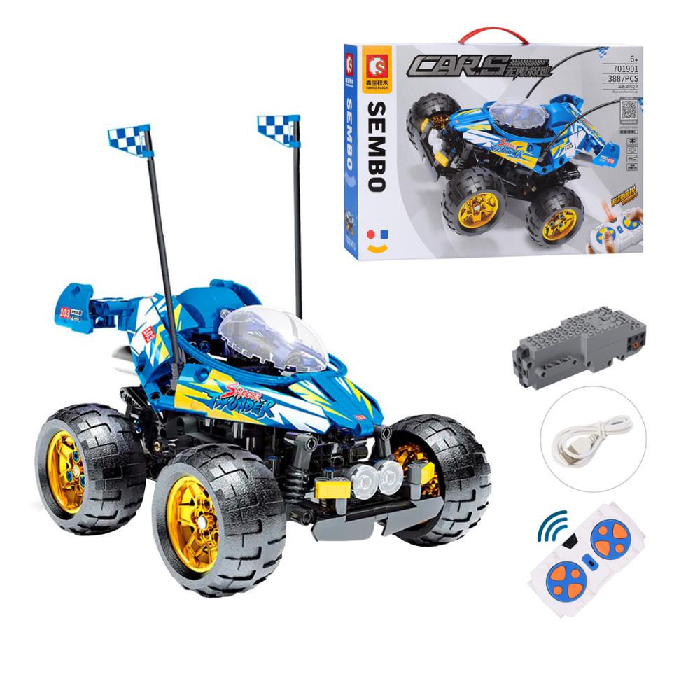 Конструктор на радіокеруванні Bambi 701901 Джип 388 деталей (RLT27091) - фото 2