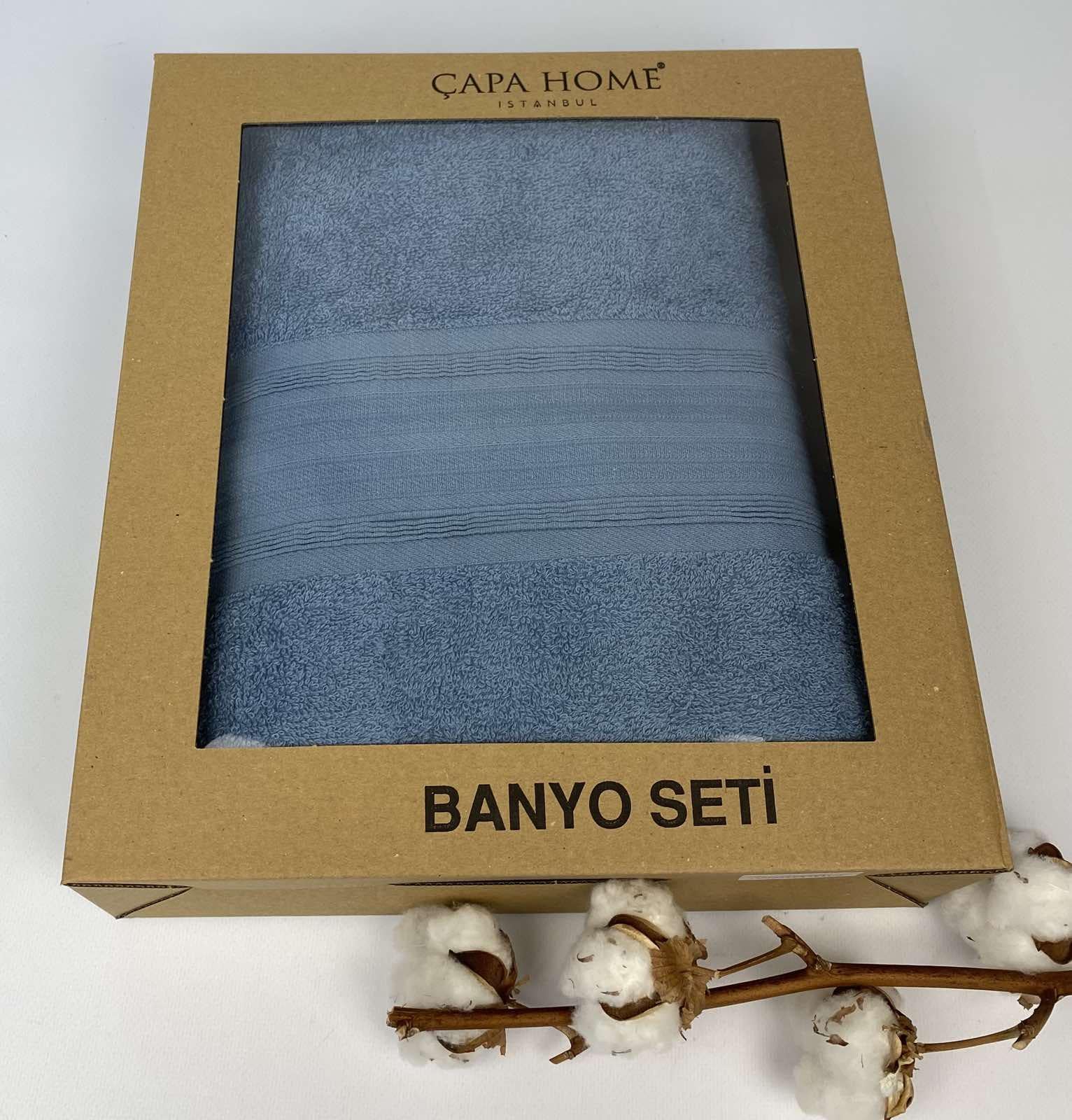 Набор полотенец Capa Home 2 шт. Синий (CN21547)