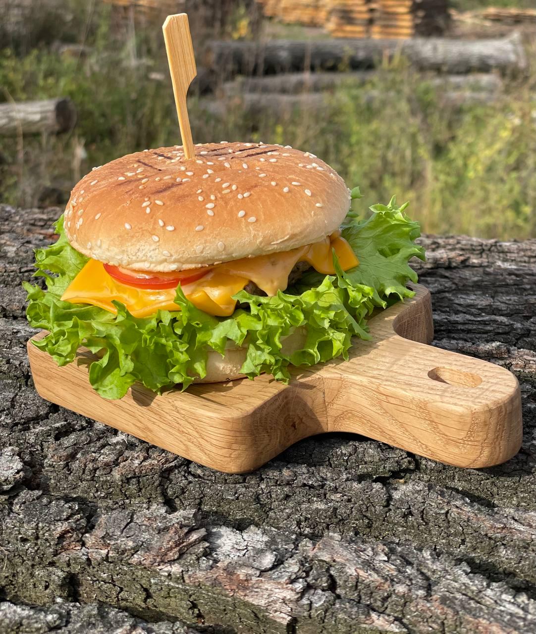 Доска деревяная с ручкой для подачи блюд 13х20 см (9229999) - фото 2 Доска деревяная с ручкой для подачи блюд 13х20 см (9229999) - фото 2