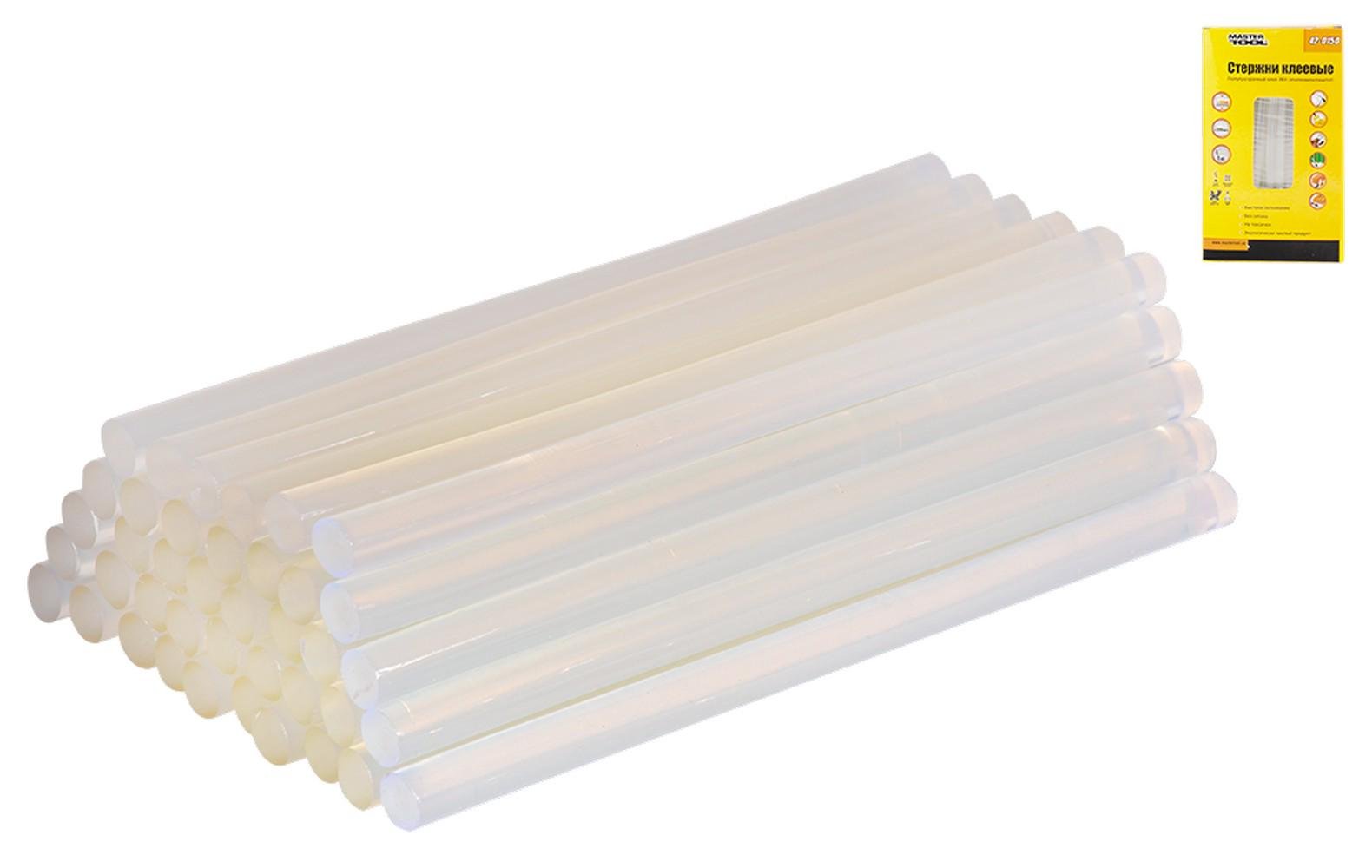 Стрижні клейові MasterTool 7,2х200 мм 1 кг Прозорий (42-0150) Стрижні клейові MasterTool 7,2х200 мм 1 кг Прозорий (42-0150)
