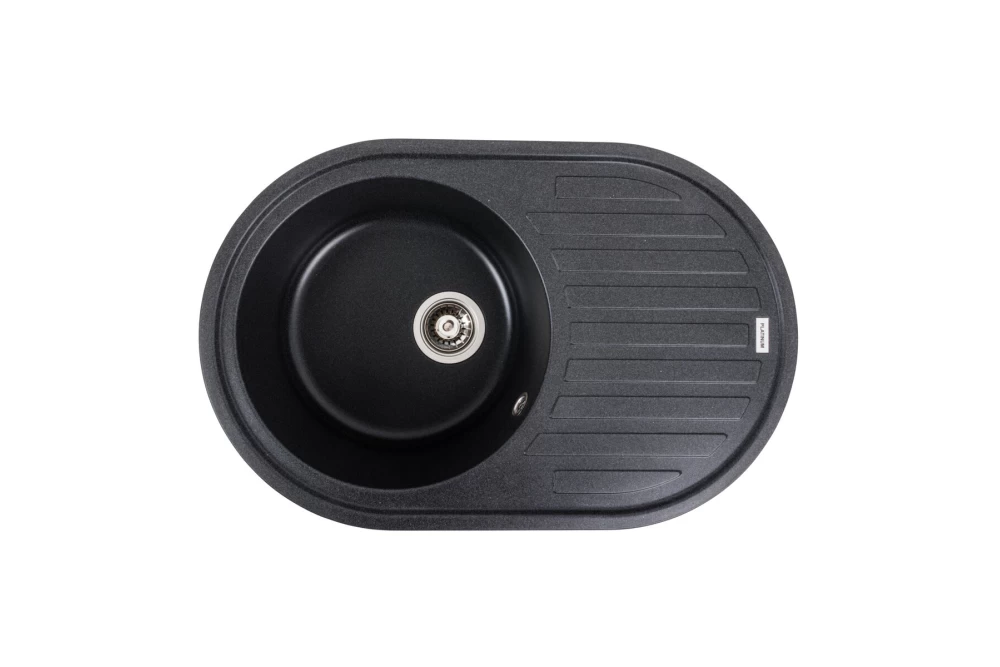 Мойка для кухни Platinum Lira 7750 Карбон (374554) Мойка для кухни Platinum Lira 7750 Карбон (374554)