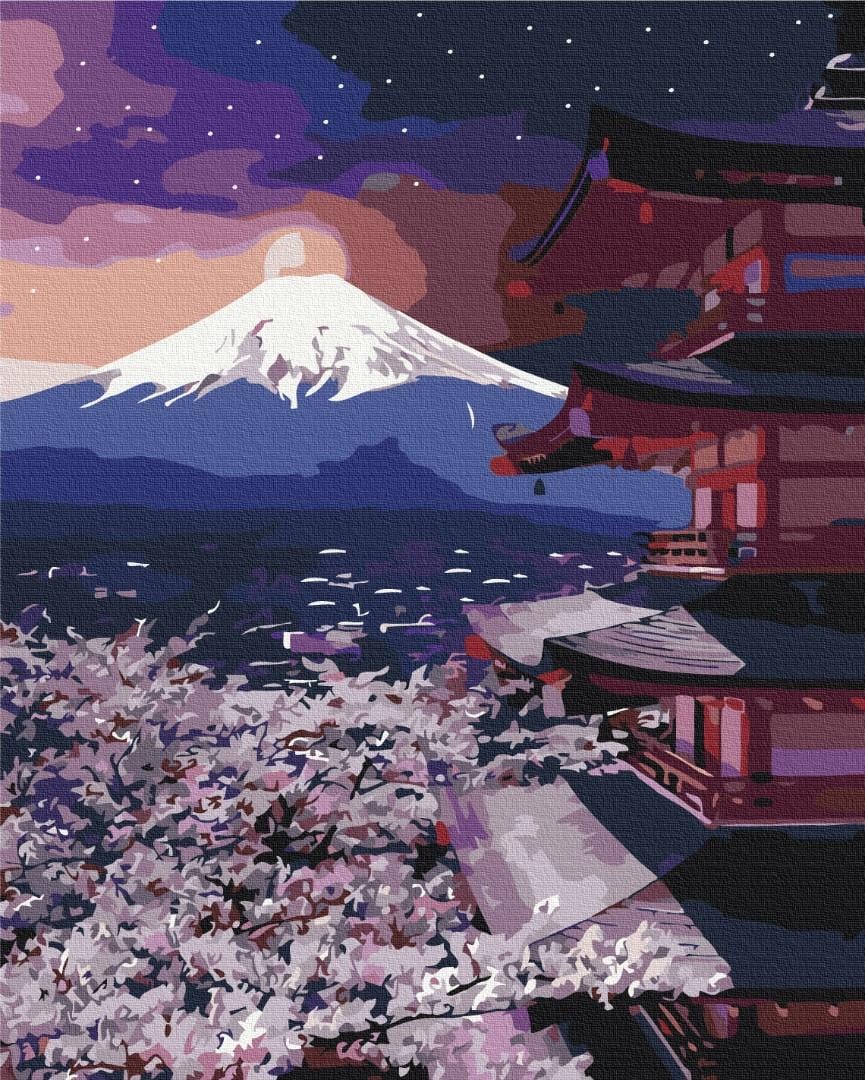 Картина по номерам BrushMe Гора Фудзи 40х50 см (BS43569)