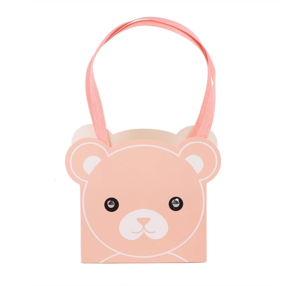 Коробка для цветов Elisey Мишка 4 шт. (8916-010-2)