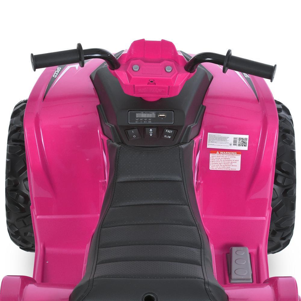 Дитячий електроквадроцикл Bambi M 6060EL 24V Рожевий - фото 5