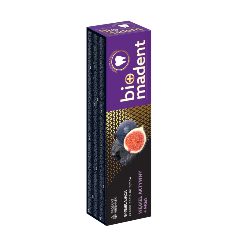 Зубна паста Bio Madent що відбілює з коноплею/вугіллям та екстрактом інжиру 100 мл (2789953849)