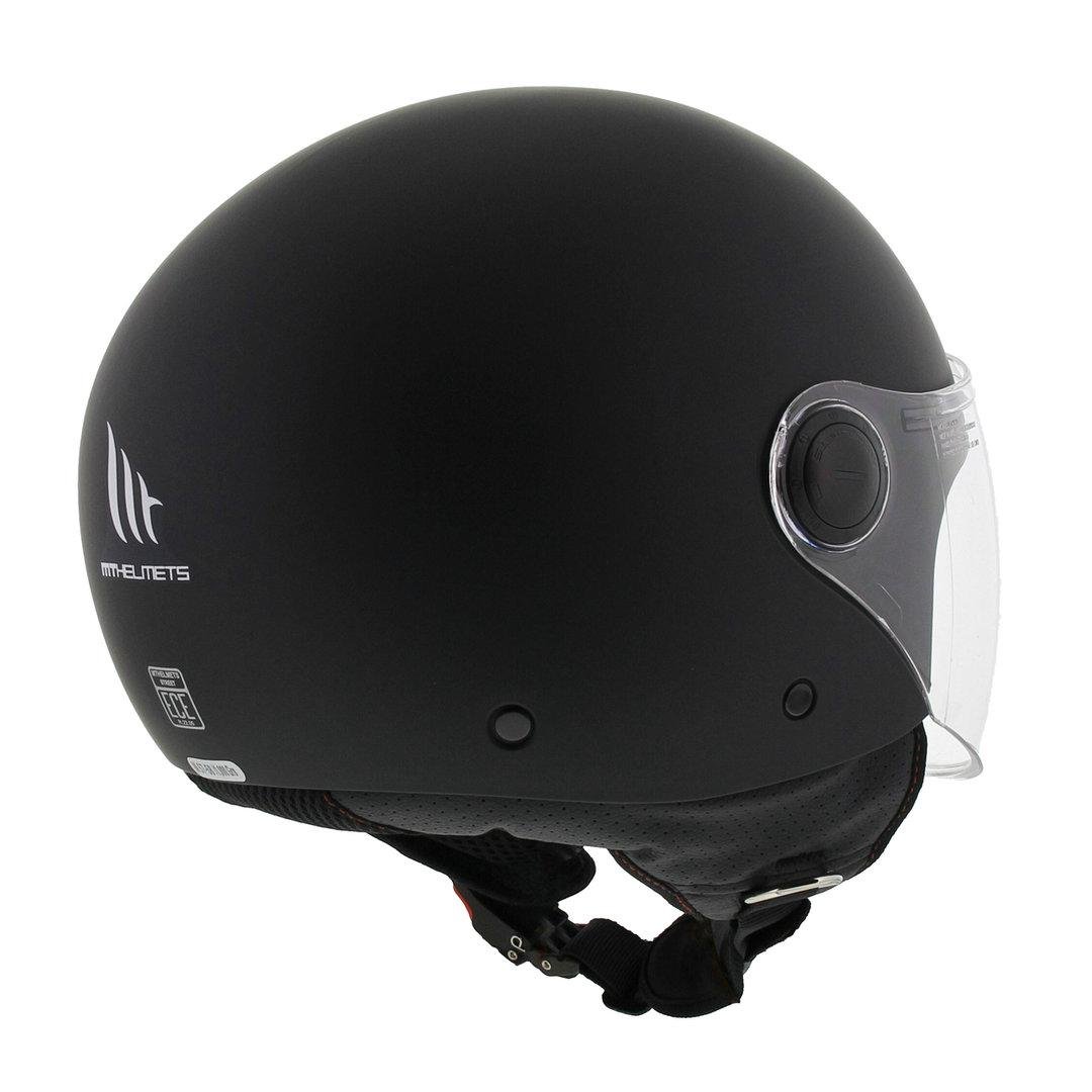 Мотошлем MT HELMETS STREET Solid XL Matt Black (23297) - фото 2