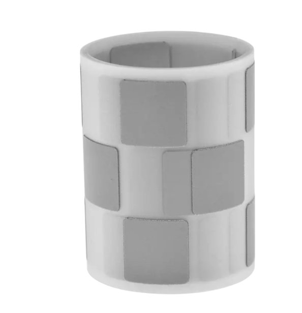 Светоотражающая лента фигурная 5 см x 1 м Серый (М00102)