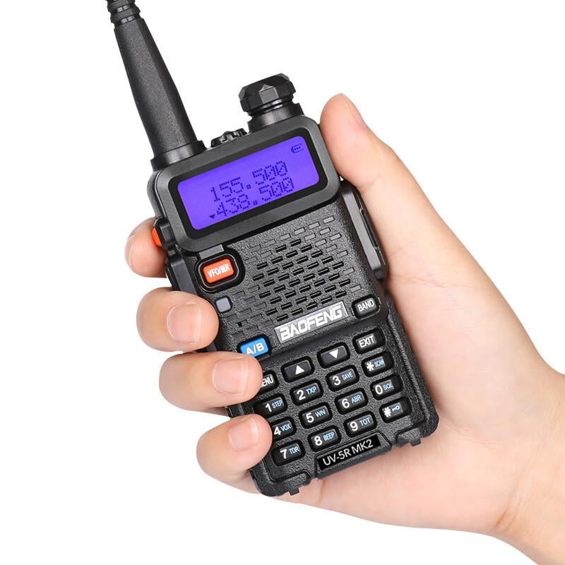 Рация с ремешком Baofeng UV-5R UHF/VHF 5 Вт 800 мАч (2382747448) - фото 2