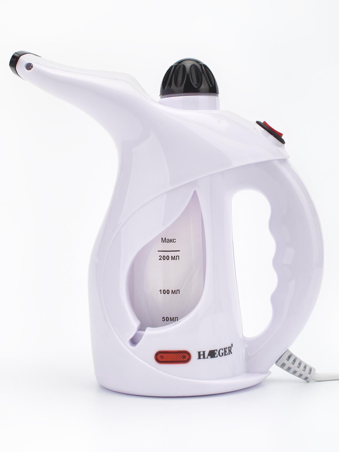 Отпариватель для одежды Haeger HG-1267 800 W ручной вертикальный Белый (4-5-15250)