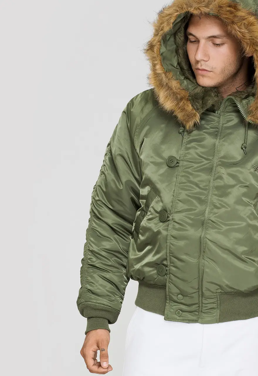 Куртка аляска Alpha Industries N-2B Parka 3XL Sage Green (MJN30000C1G3XL) - фото 2