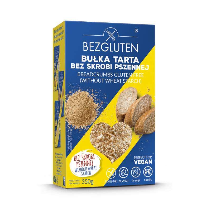 Сухари без глютена Bezgluten панировачные без пшеничного крахмала 350 г (5906720576809)