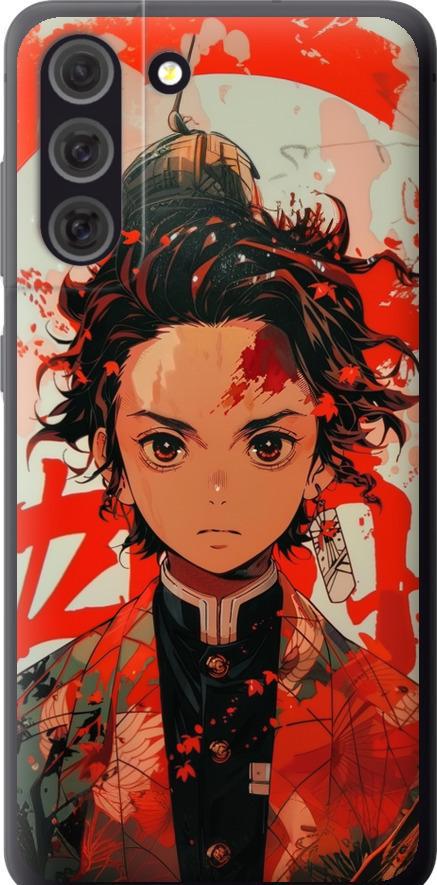 Чехол на Samsung Galaxy S21 FE Тандзиро Камадо (6131u-2302-42517)