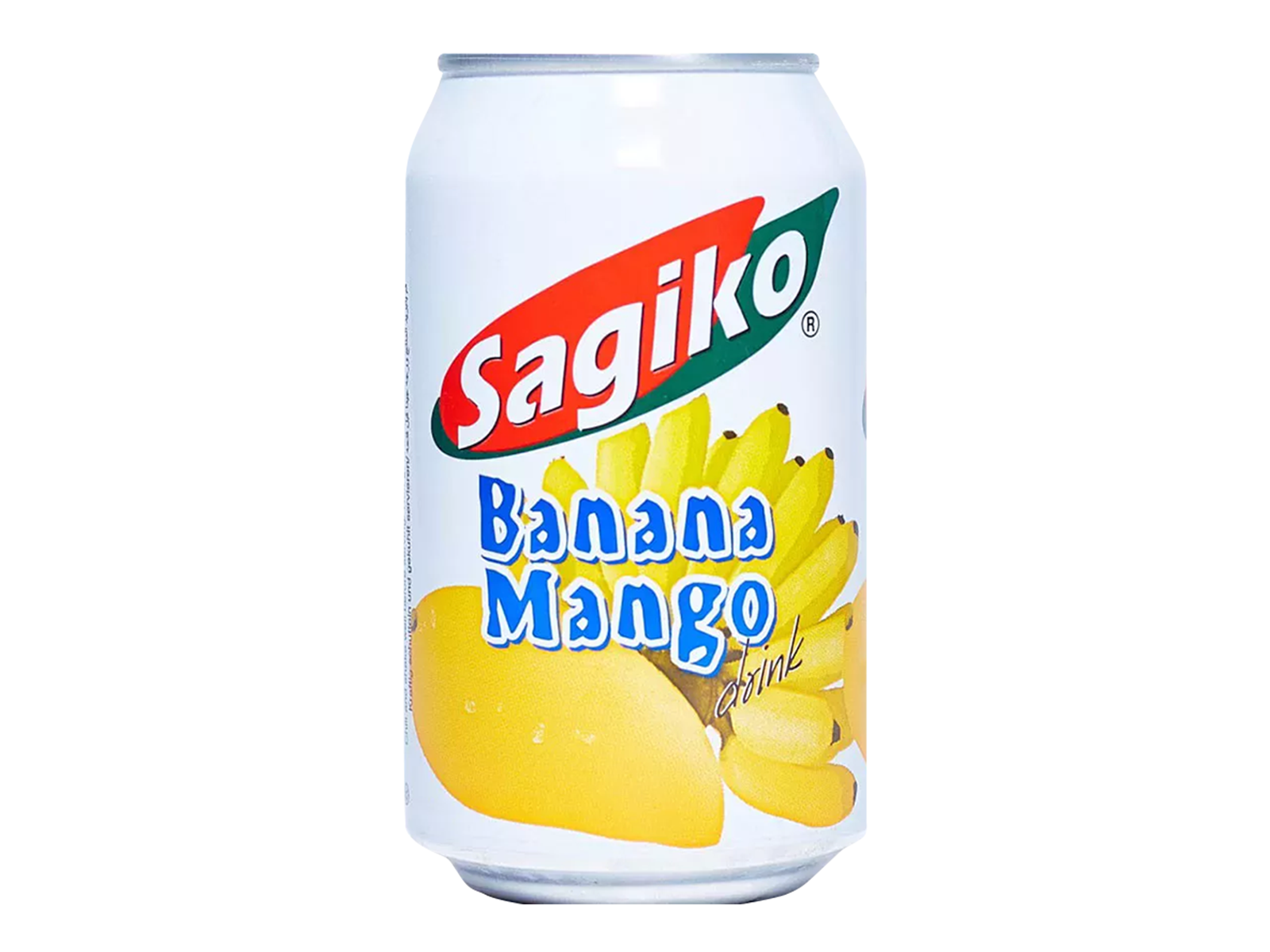 Напиток Sagiko Banana Mango сокосодержащий слабогазированный 320 мл