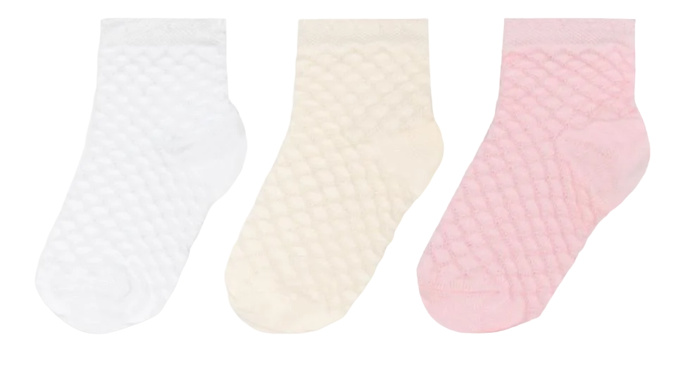 Носки детские хлопковые демисезонные для девочек Gabbi NSD-384 р. 8-10 6 пар (90384)