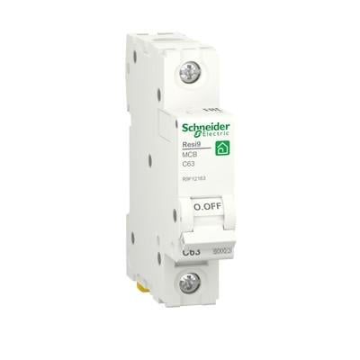 Автоматический выключатель Schneider Electric Resi9 1P 63A C 6kA