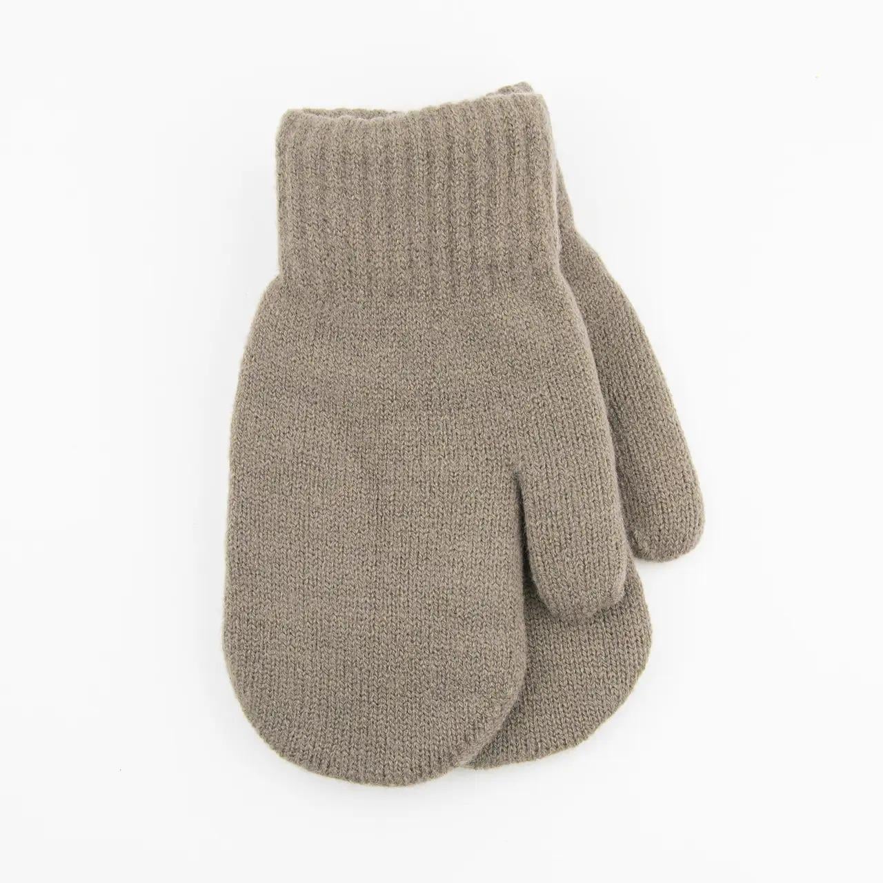 Перчатки женские шерстяные зимние двойные S (23-3-21)