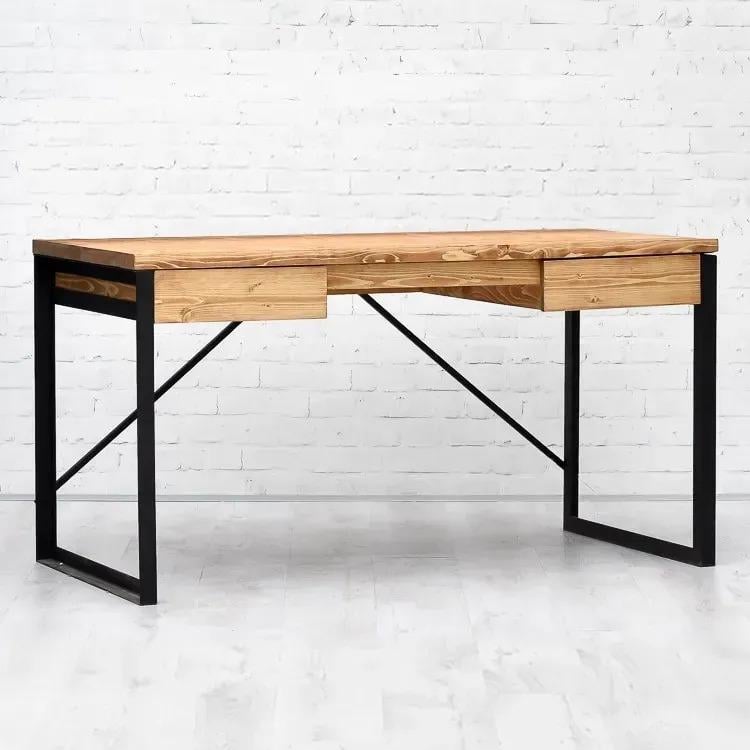 Письменный стол EcoLoft Лофт IN-2584 Коричневый (26397933)