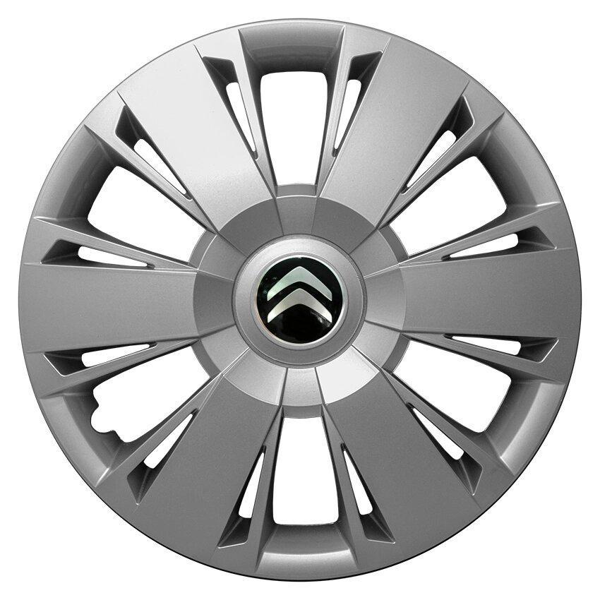 Комплект колпаков JAWOPLAST Omega R15 для Citroen 4 шт. Silver (28434986)