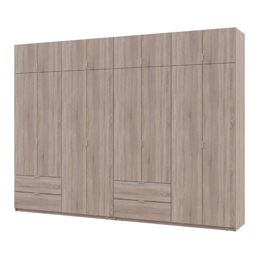 Шкаф Doros Лукас DRS-011710 4+4 ДСП 320х50х240 см Дуб Сонома (42005127)