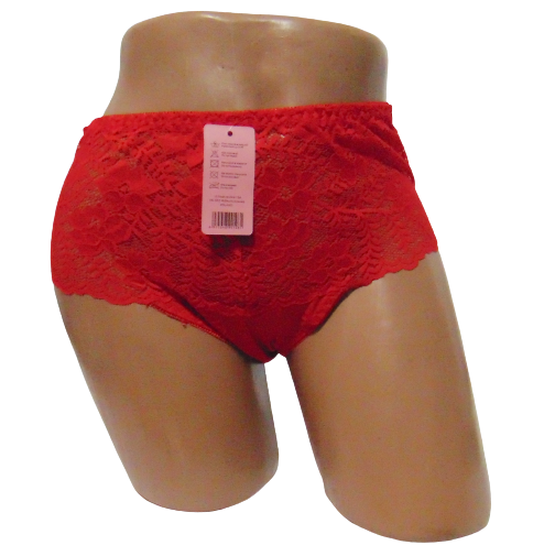 Женские трусы хлопковые Teyi 30006 4XL Красный (1801801763)
