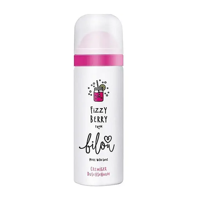 Пенка для душа с ароматом ягод Bilou Fizzy Berry 50 мл (4260437291372)