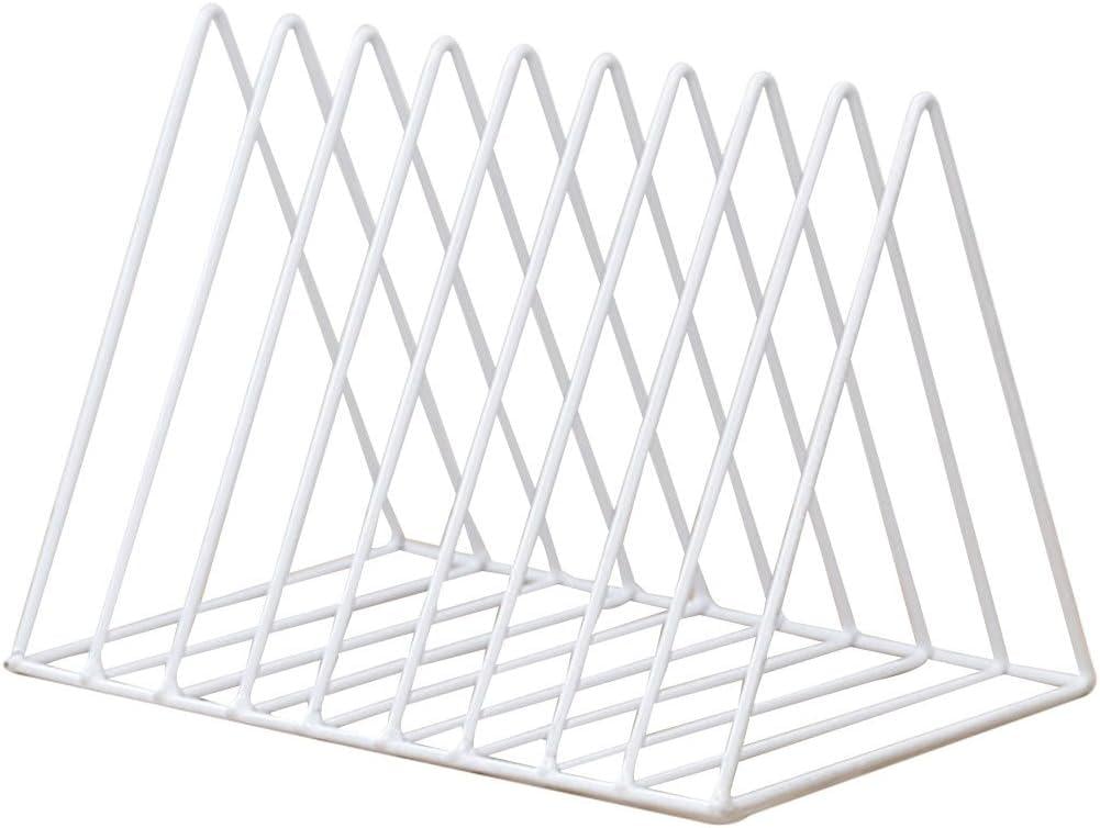 Полиця металева для файлів/книг/журналів/документів 9 відділів Білий