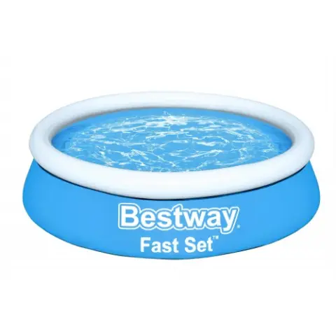 Надувной детский бассейн со сливным клапаном Bestway 57392 183х51 см 940 л (toy57392)