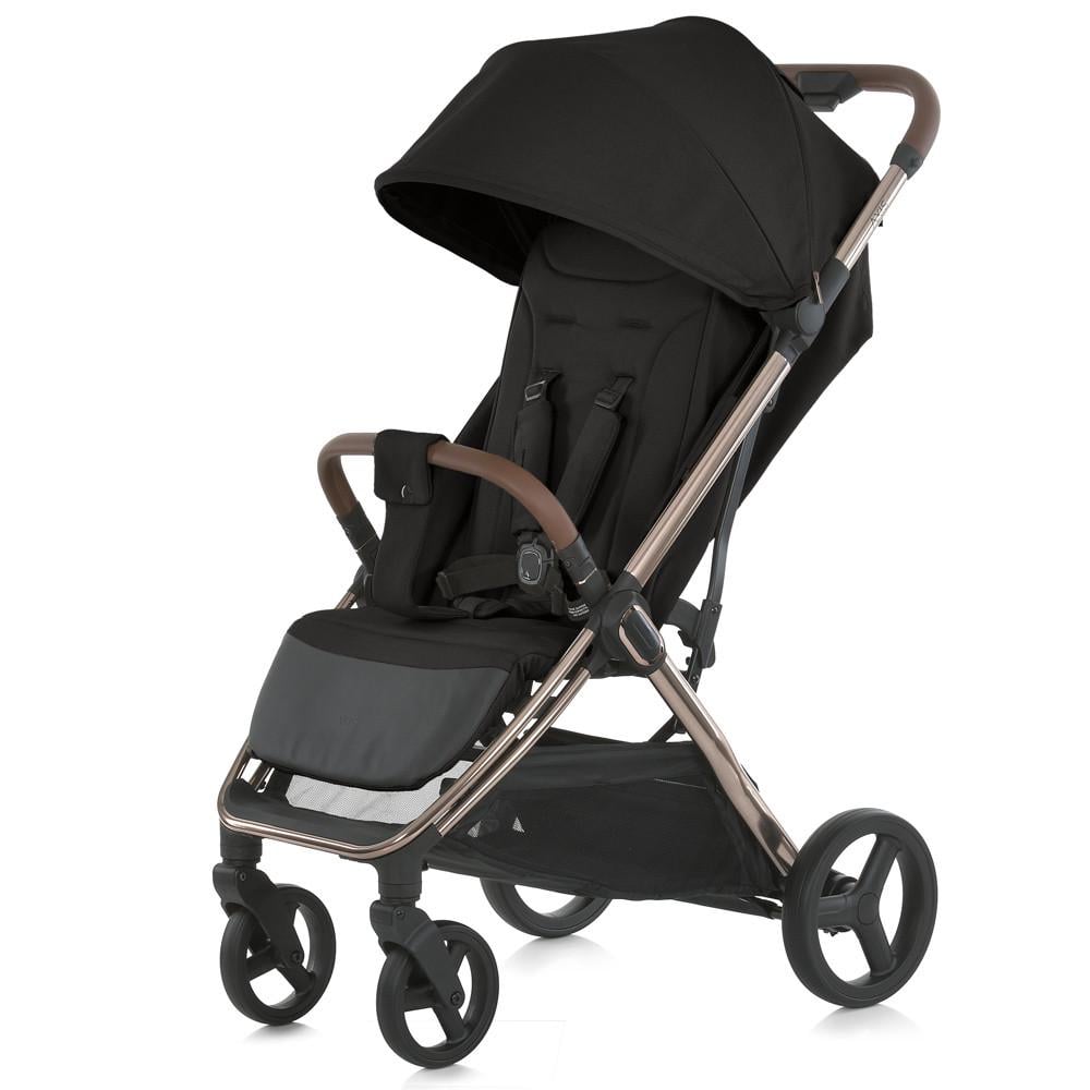 Коляска детская El Camino AXIS AXIS Black прогулочная с чехлом на ножки Черный (ME 1192)