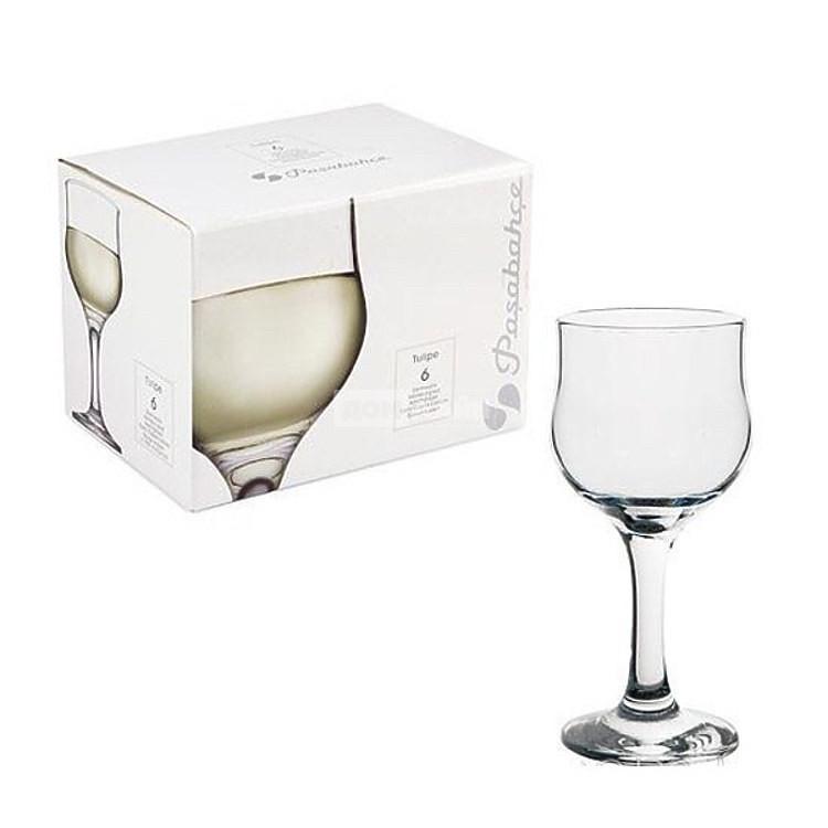 Набор бокалов для вина Pasabahce Tulipe 6 шт. 200 мл - фото 3 Набор бокалов для вина Pasabahce Tulipe 6 шт. 200 мл - фото 3