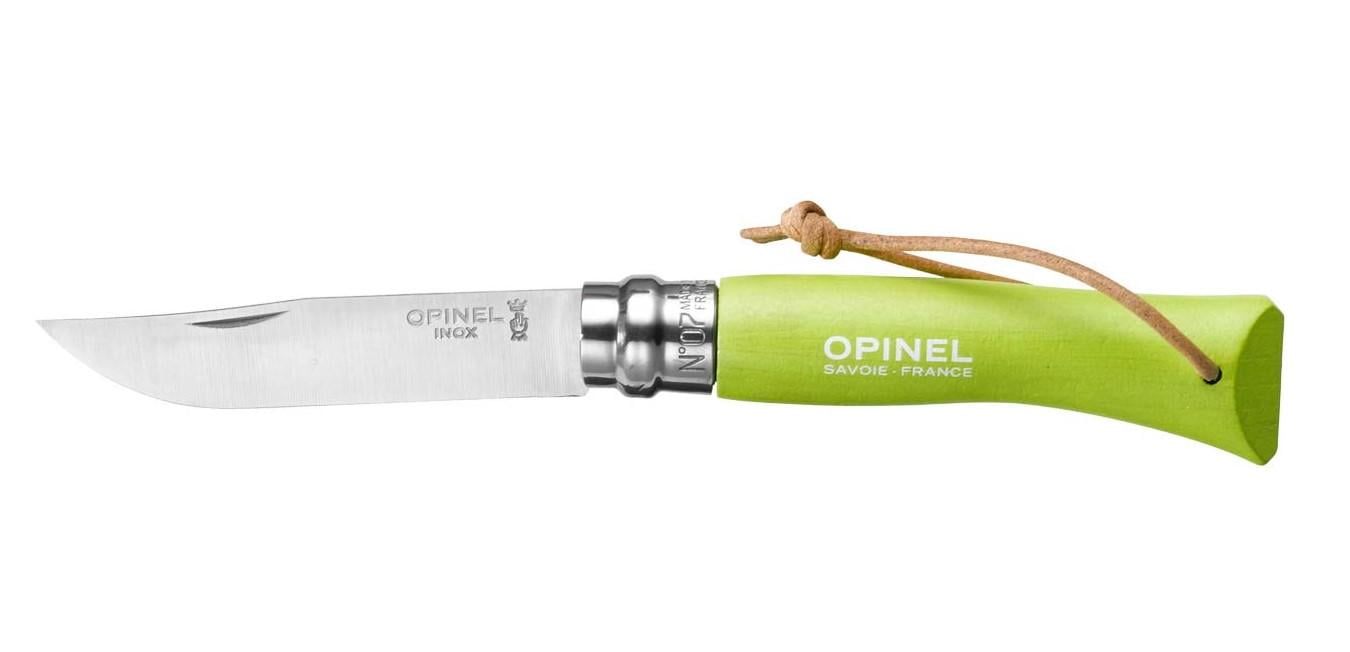 Нож Opinel №7 Inox Trekking Светло-зеленый (2046396)