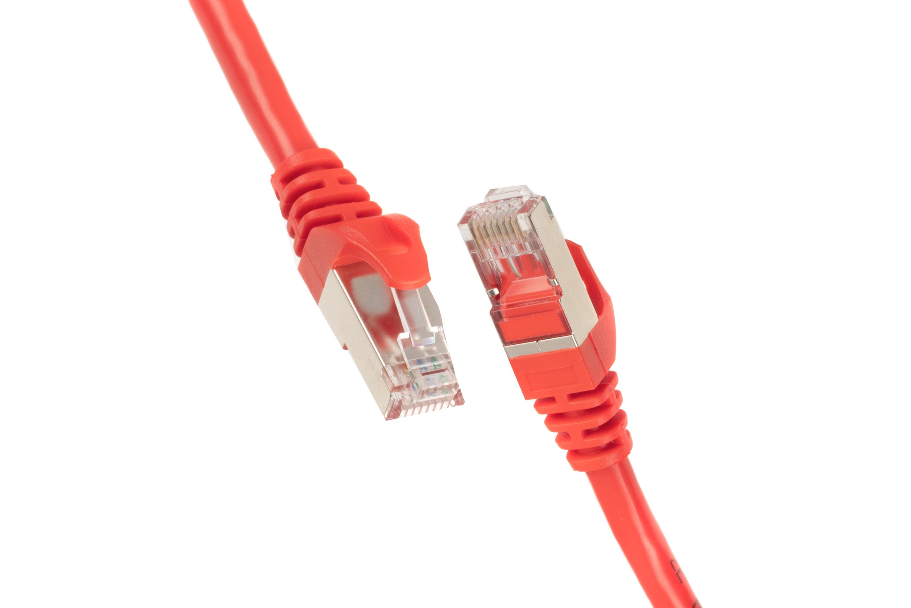 Патч-корд 2E Cat 6 27AWG 1 м с двойным экранированием S-FTP Красный (2E-PC6SFTPCOP-100RD) - фото 2