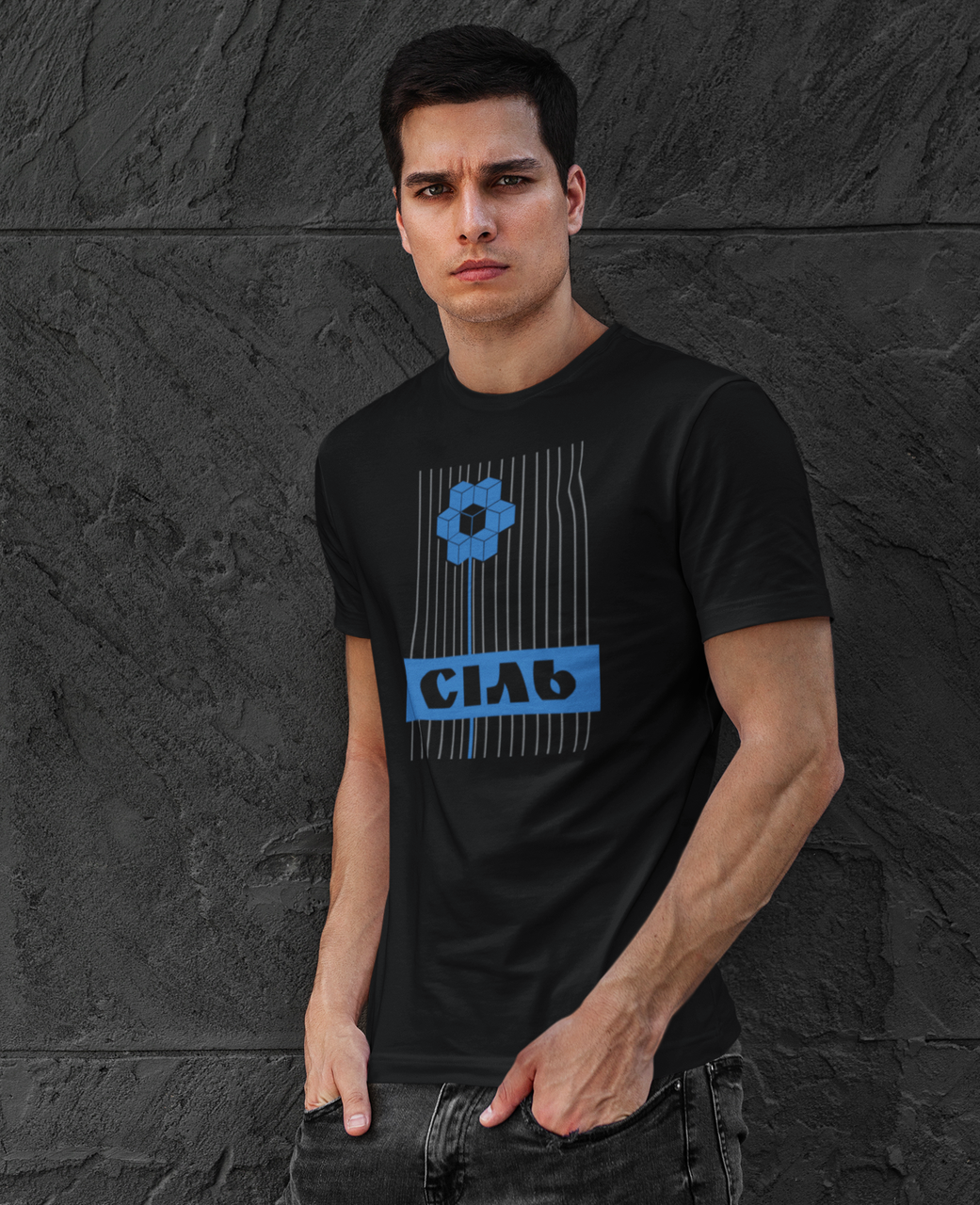 Футболка чоловіча Mishe 11000187 XL Чорний (75212954) - фото 2 Футболка чоловіча Mishe 11000187 XL Чорний (75212954) - фото 2