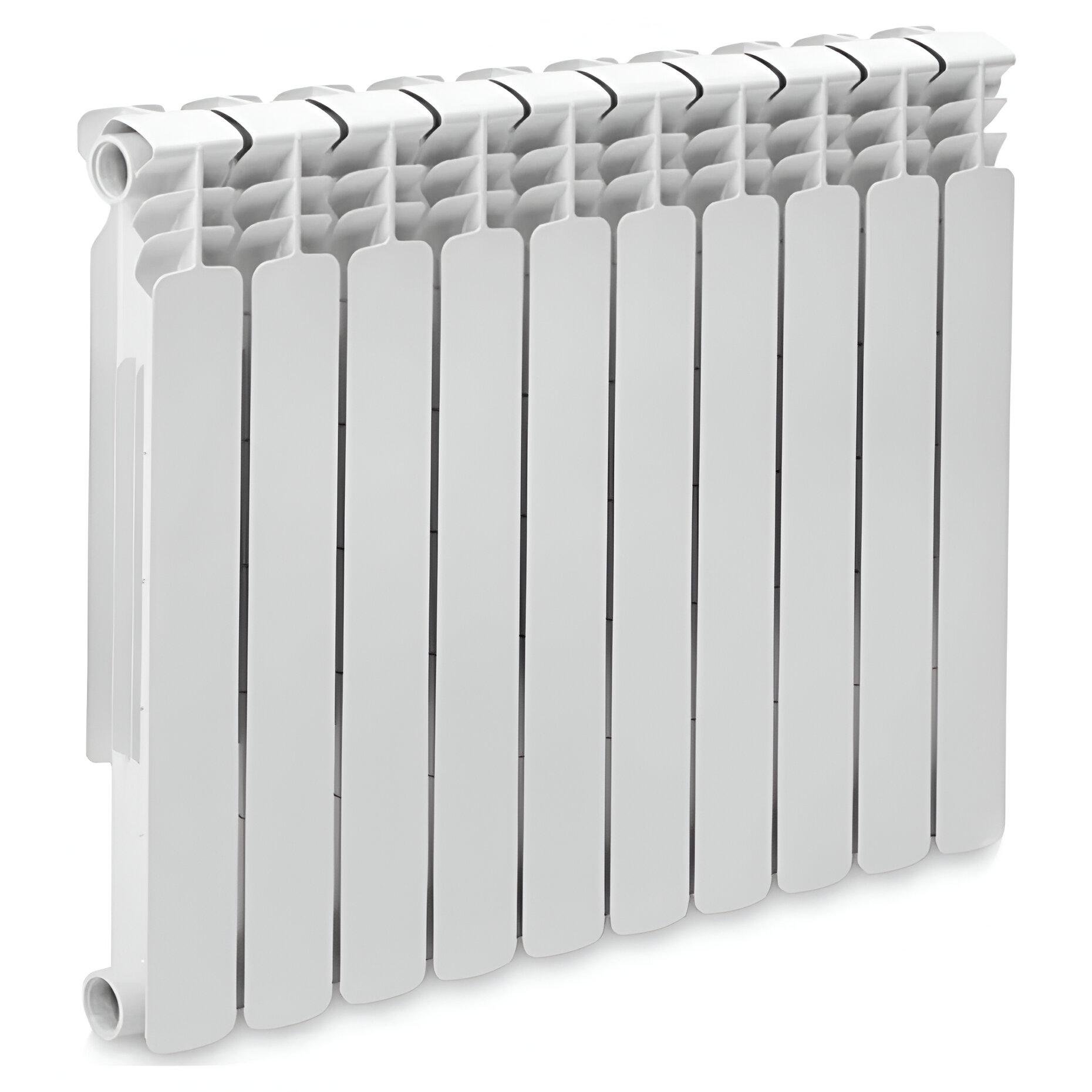 Радіатор біметалевий SUMMER 76/500 10 секц. по 136 Вт 1417742140 (AKD8454)