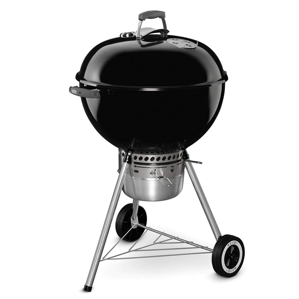 Гриль вугільний Weber Kettle E-5730 Ø 57 см Чорний (14201004)