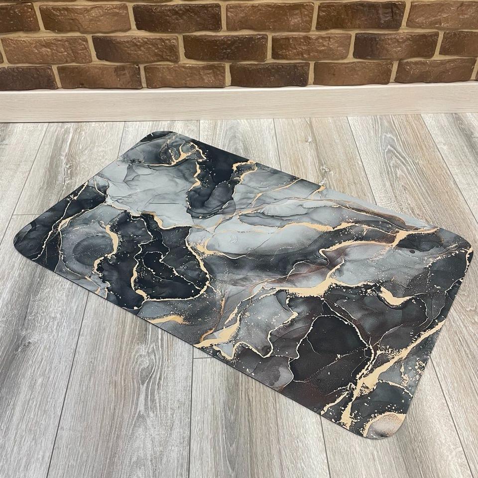 Набор ковриков для ванной/туалета MARMUR 2в1 диатомитовый 80х50/55х50 см Темный (NKD004Dark) - фото 5 Набор ковриков для ванной/туалета MARMUR 2в1 диатомитовый 80х50/55х50 см Темный (NKD004Dark) - фото 5