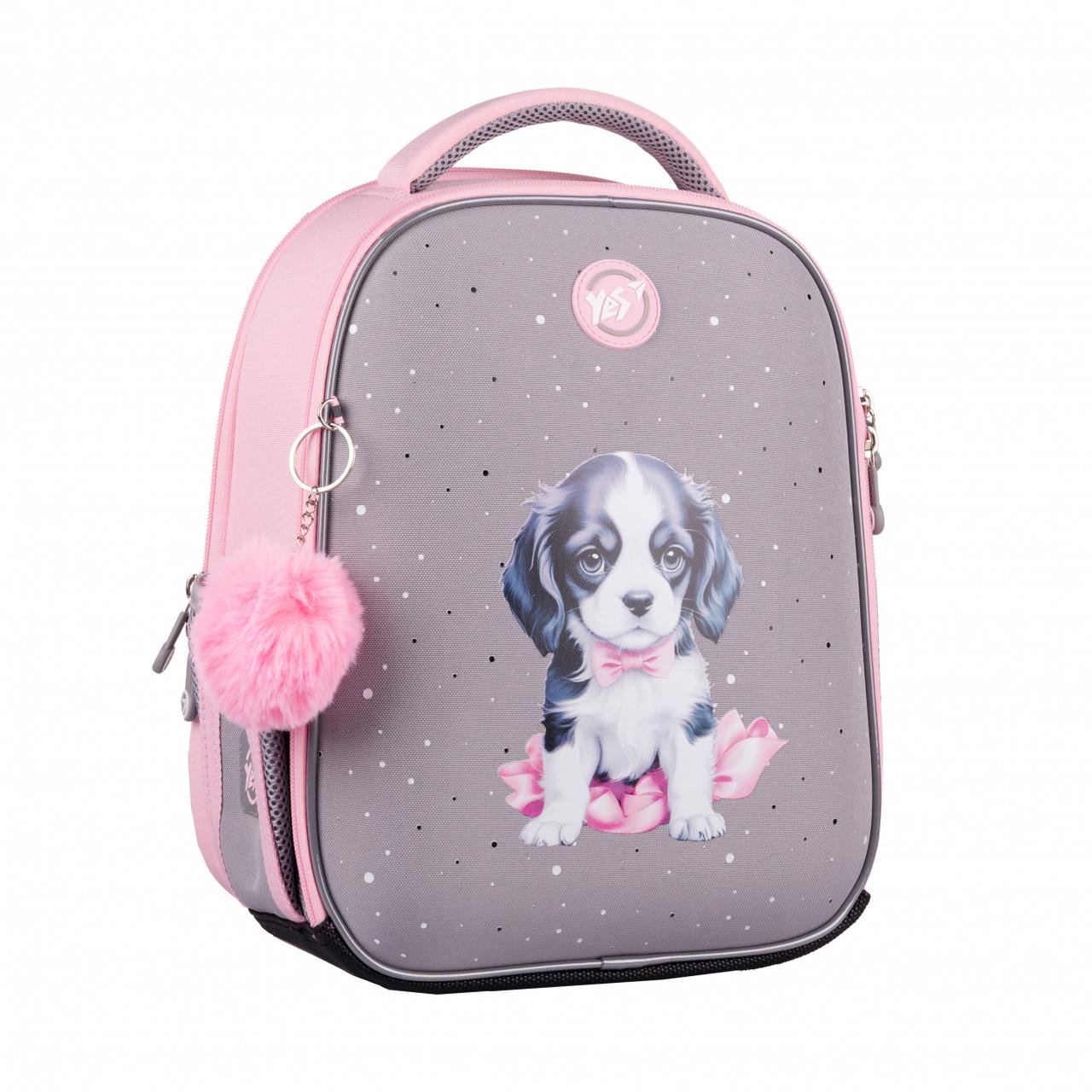Рюкзак шкільний ортопедичний YES Doggy Princess H-100 (550104) Рюкзак шкільний ортопедичний YES Doggy Princess H-100 (550104)