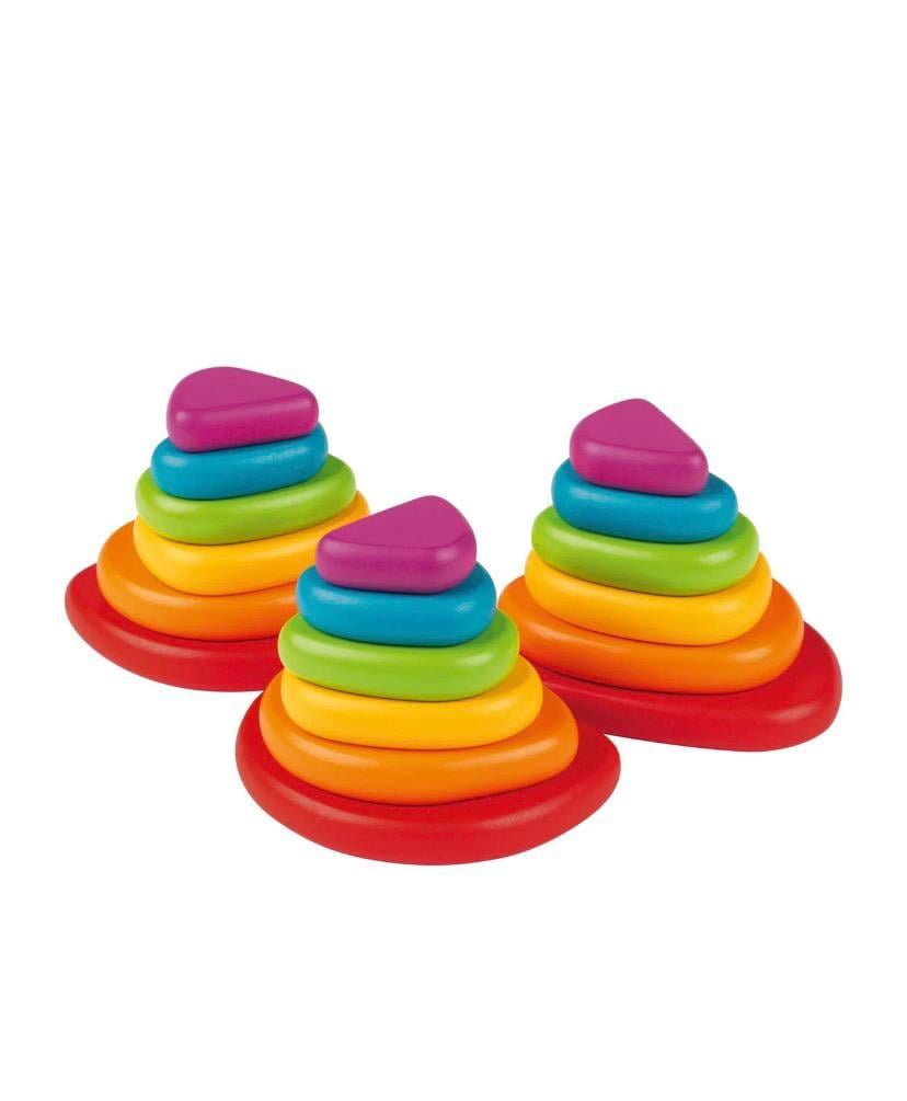 Игрушка деревянная радужные камни (3034383794)