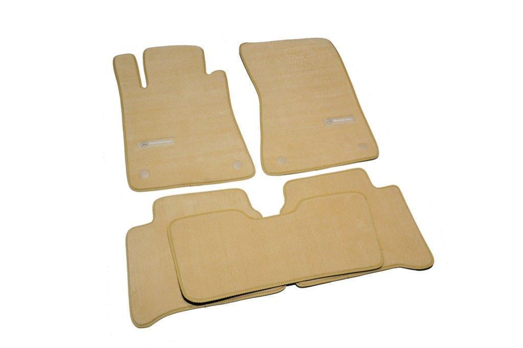 Килимки автомобільні ворсові в салон для Mercedes E-class W 211 АКП SD повний привід 2002-2009