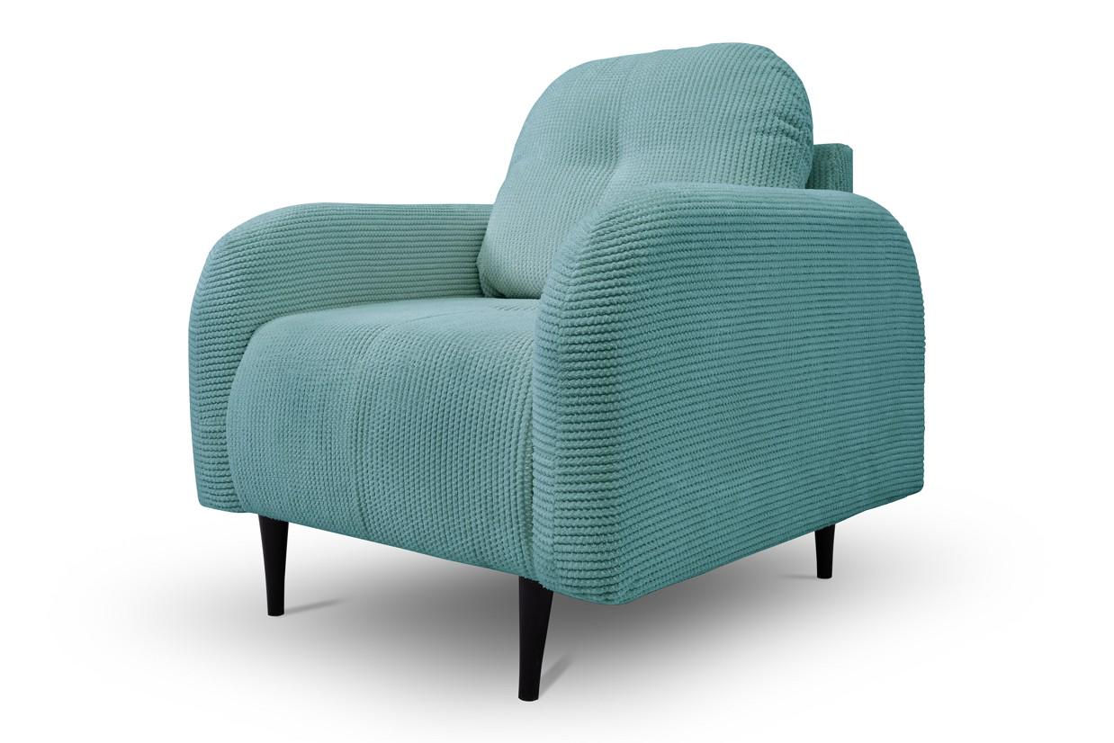 Мягкое кресло Perfect Home Cloud из натурального дерева/ДСП/ткань Elma 02 Бирюзовый (49732) - фото 2 Мягкое кресло Perfect Home Cloud из натурального дерева/ДСП/ткань Elma 02 Бирюзовый (49732) - фото 2