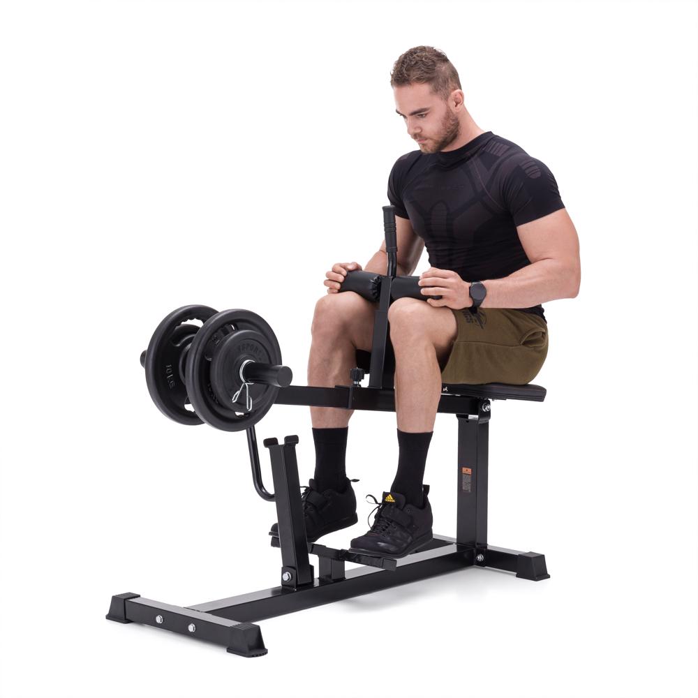 Лава спортивна inSPORTline X-NT SC10 Seated Calf Raise для литкових м’язів (22819529) - фото 2