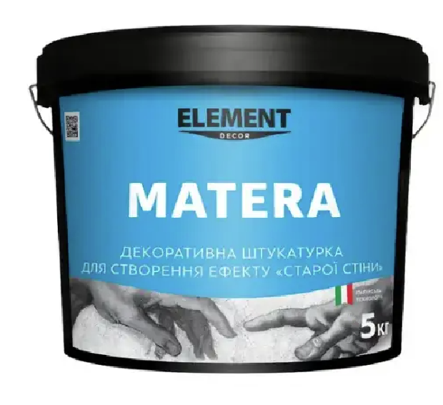 Штукатурка декоративна інтер'єрна для стін Element Decor Matera 5 кг (1780880467)