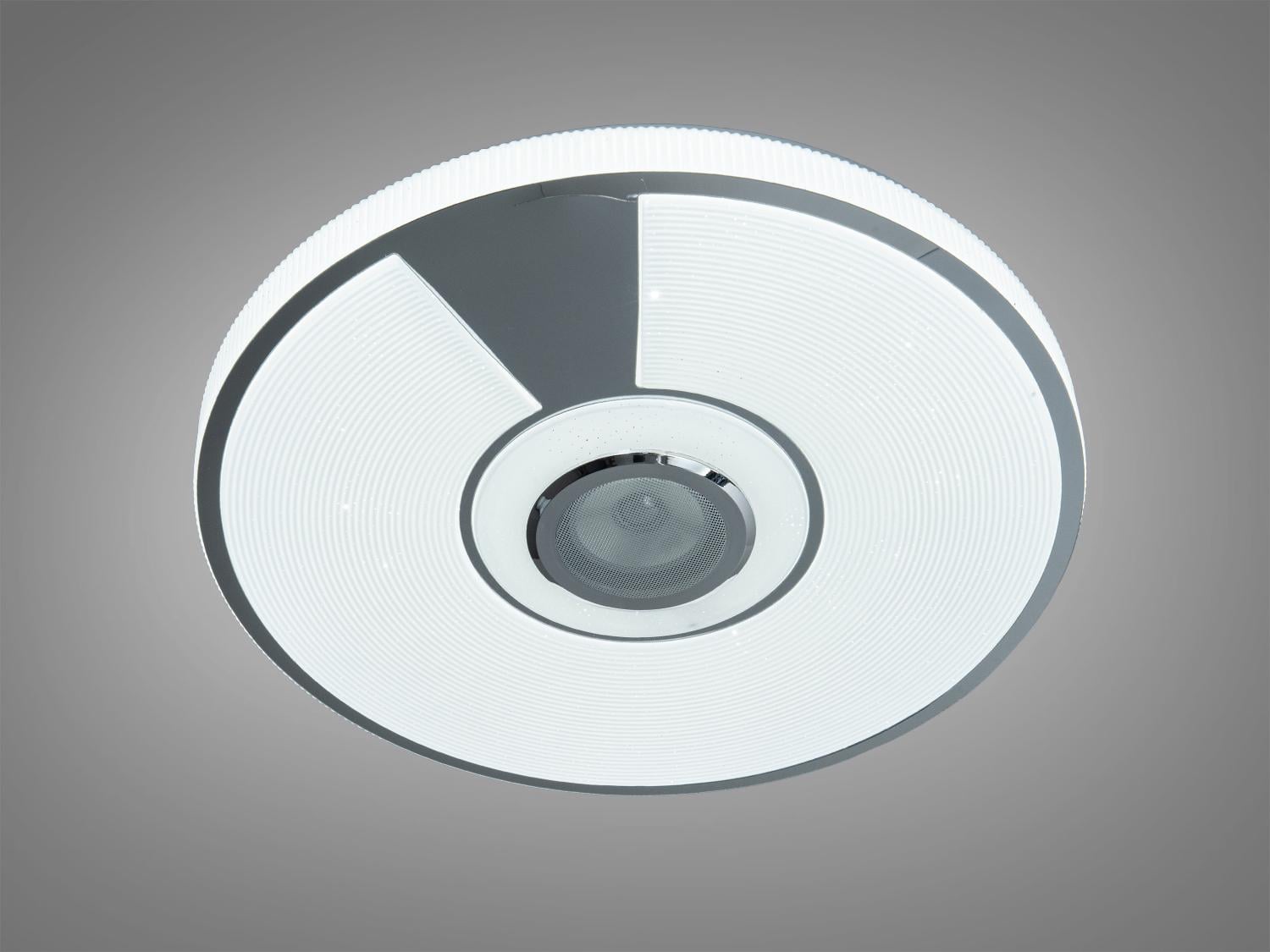Люстра смарт LED RGB/MP3/пульт 80 Вт Белый (DB-8309/500RGB+MP3)