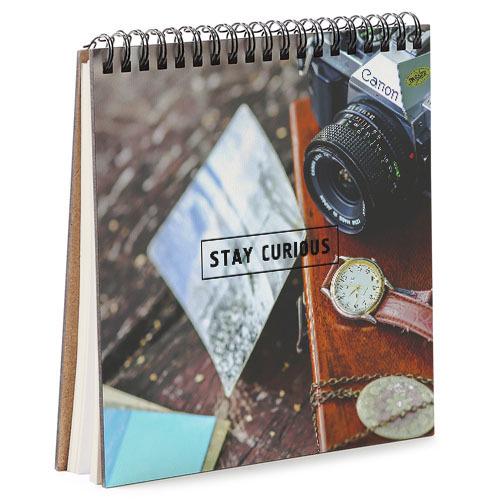 Скетчбук Stay curious 16,7x18 см (BDK_17A066) Скетчбук Stay curious 16,7x18 см (BDK_17A066)