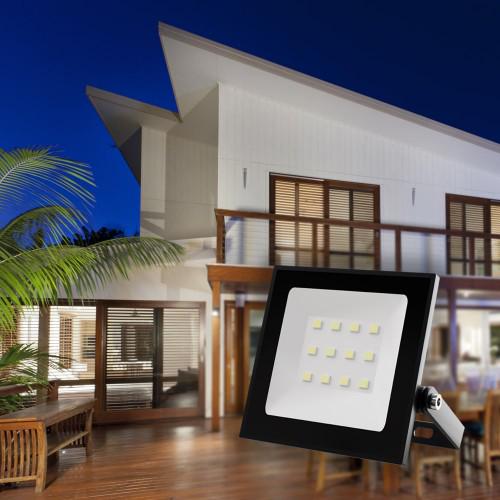 Прожектор світлодіодний LEDCOIN LL-5010 10Вт 6500K Чорний (80479) - фото 5 Прожектор світлодіодний LEDCOIN LL-5010 10Вт 6500K Чорний (80479) - фото 5