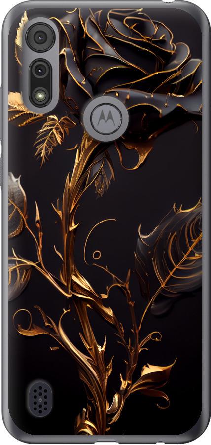 Чехол на Motorola E6i Роза 3 (5552u-2355-42517)